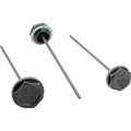Kipp Screw Plug, 51 mm Dia, Black, Plastic K1101.151114